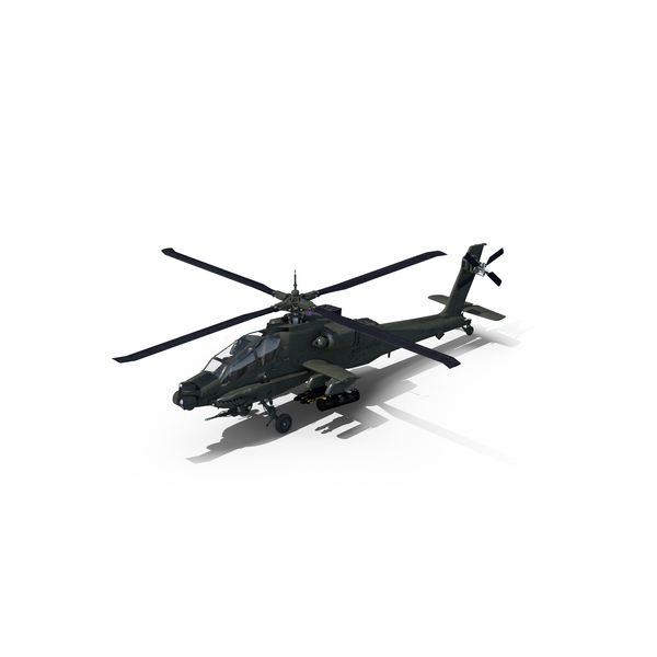 Boeing AH-64 Apache PNG & PSD Images