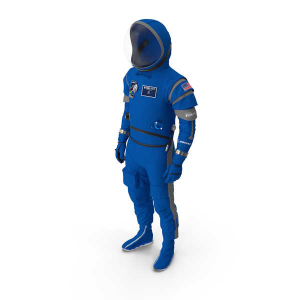 Astronaut: Boeing Space Suit PNG & PSD Images
