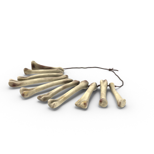 Bone Necklace PNG & PSD Images Bone Necklace PNG & PSD Images