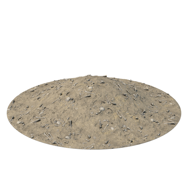 Bone: Bones In Ground Circular Hill Terrain PNG & PSD Images Bone: Bones In Ground Circular Hill Terrain PNG & PSD Images