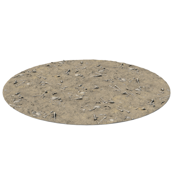 Bone: Bones In Ground Circular Terrain PNG & PSD Images Bone: Bones In Ground Circular Terrain PNG & PSD Images