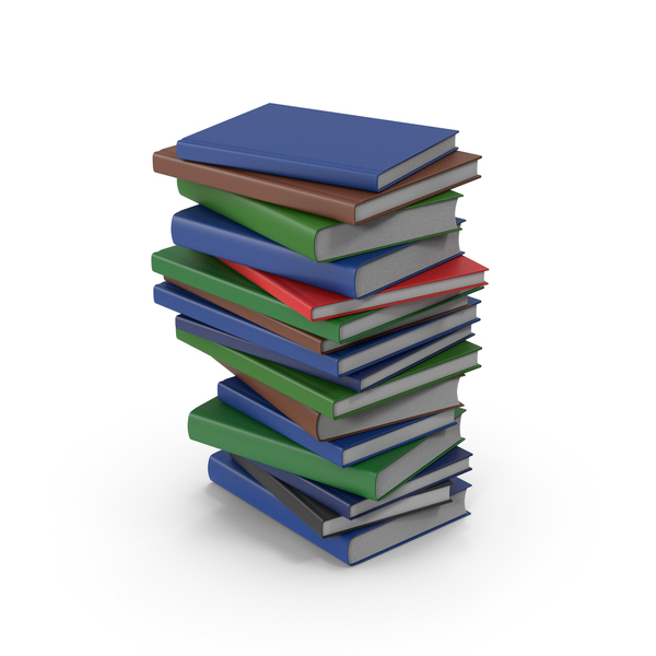 Book Stack PNG & PSD Images