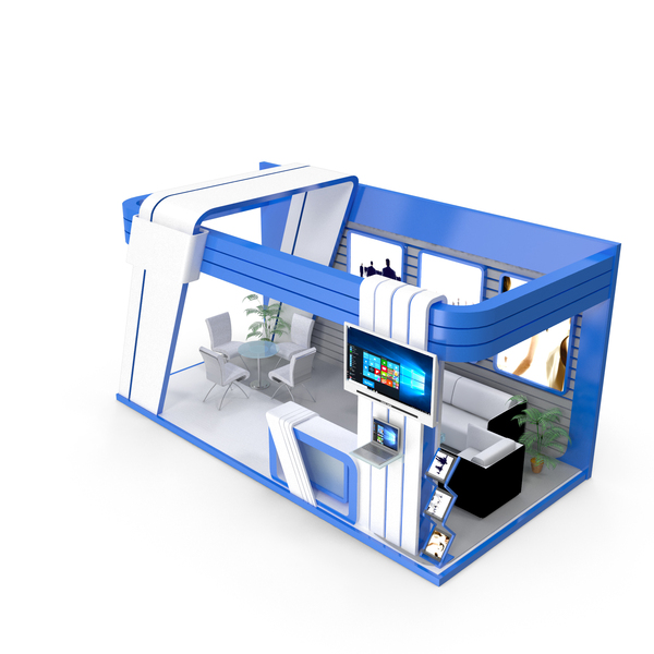 Booth Exhibition Stand PNG & PSD Images