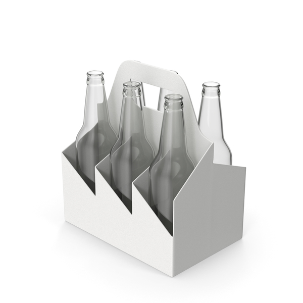 Bottle Carrier With Empty Bottles PNG & PSD Images Bottle Carrier With Empty Bottles PNG & PSD Images