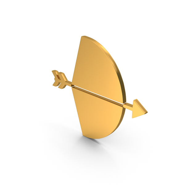 Symbols: Bow Arrow Icon PNG & PSD Images