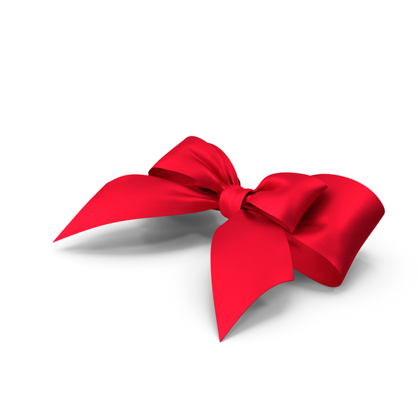 Gift: Bow Lying Down PNG & PSD Images