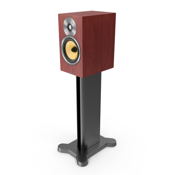 Speaker Stand: Bowers & Wilkins CM5 Rosenut on FS CM 700 PNG & PSD Images