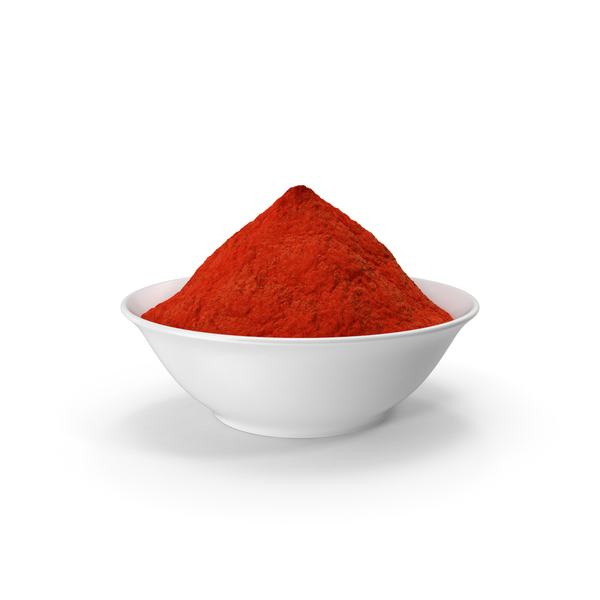 Bowl of Red Curry Powder PNG & PSD Images