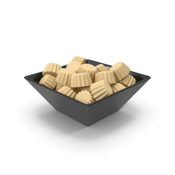 Box Of Chocolates: Bowl With Milky Chocolate PNG & PSD Images