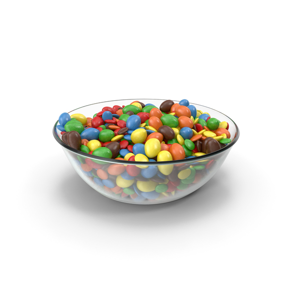 Bowl with Mixed Color Coated Chocolate Candy PNG & PSD Images Bowl with Mixed Color Coated Chocolate Candy PNG & PSD Images