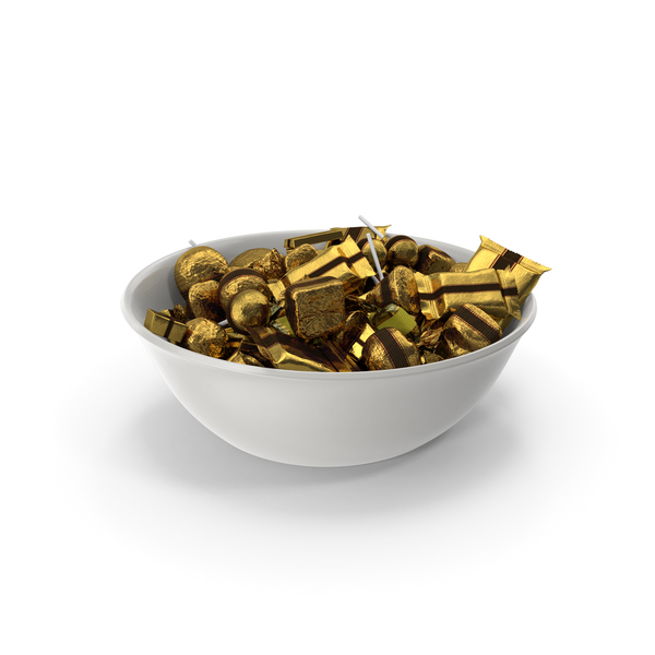 Bowl With Mixed Fancy Wrapped Candy PNG & PSD Images Bowl With Mixed Fancy Wrapped Candy PNG & PSD Images