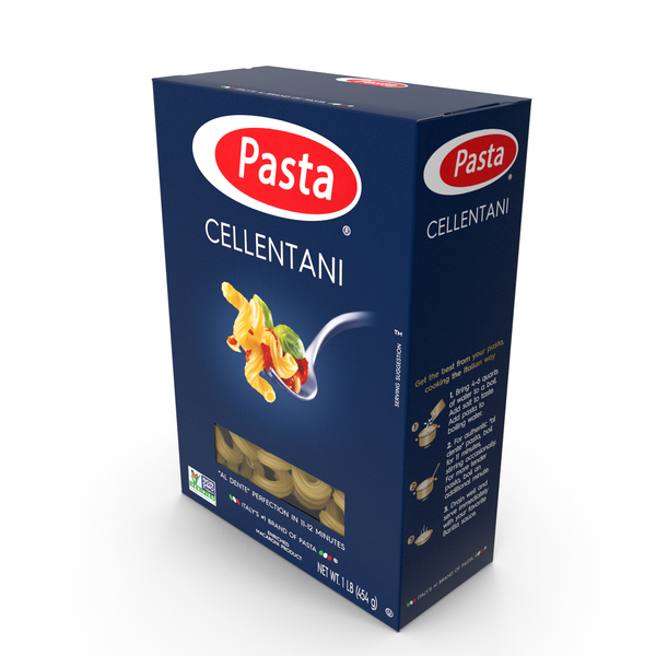 Pasta: Box Cellentani PNG & PSD Images Pasta: Box Cellentani PNG & PSD Images