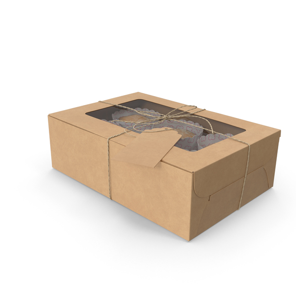 Box of Muffins PNG & PSD Images