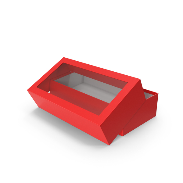 Box Opened Red PNG & PSD Images Box Opened Red PNG & PSD Images