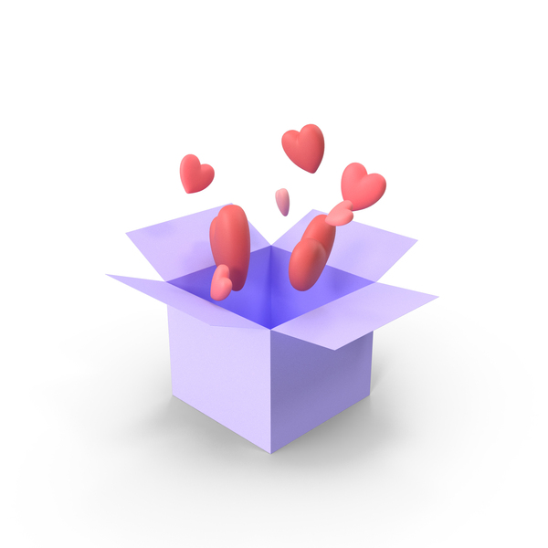 Valentine's Balloons: Box With Flying Hearts PNG & PSD Images Valentine's Balloons: Box With Flying Hearts PNG & PSD Images