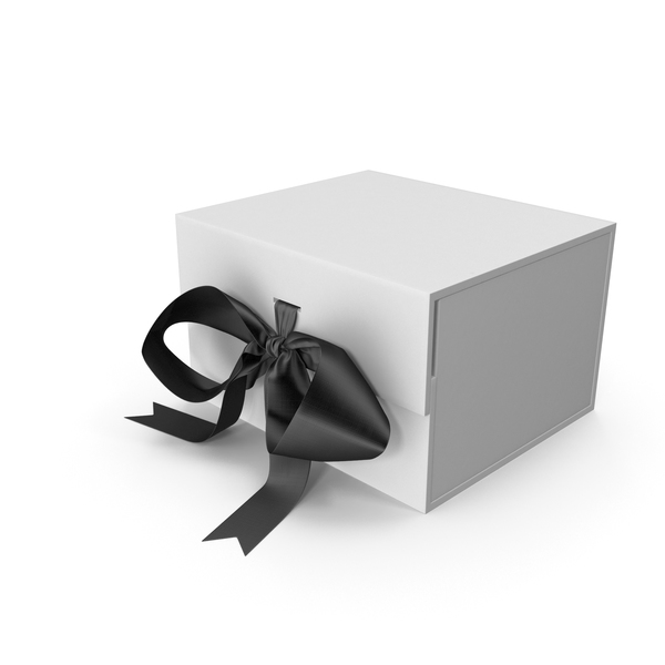Gift Bow: Box with Ribbon Closures PNG & PSD Images Gift Bow: Box with Ribbon Closures PNG & PSD Images