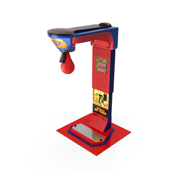Speed Bag: Boxing Arcade Machine PNG & PSD Images