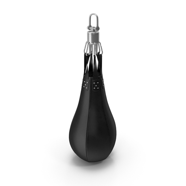 Boxing Speed Bag Black PNG & PSD Images