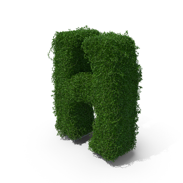 Topiary: Boxwood Symbol H PNG & PSD Images
