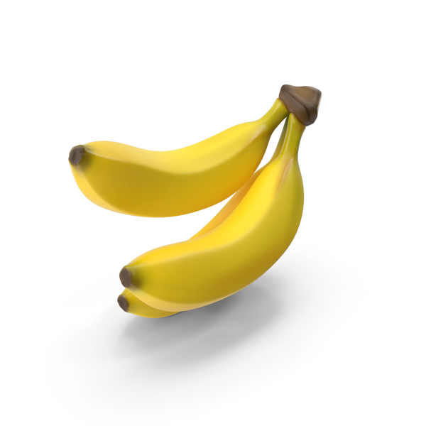 Banana: Branch of Ripe Yellow Bananas PNG & PSD Images