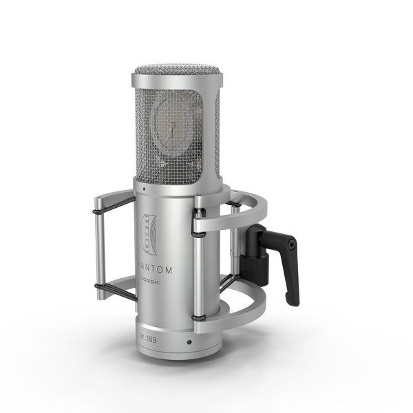 Brauner Phantom Classic Microphone PNG & PSD Images