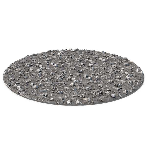 Brick And Concrete Debris Circular Terrain PNG & PSD Images Brick And Concrete Debris Circular Terrain PNG & PSD Images