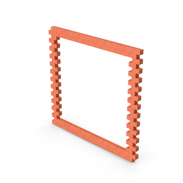 Bricks Wall Frame PNG & PSD Images