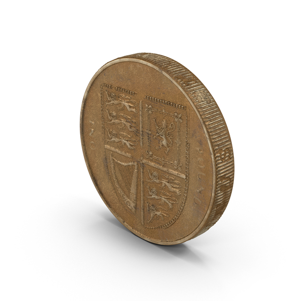British Pound Coin Aged PNG & PSD Images British Pound Coin Aged PNG & PSD Images