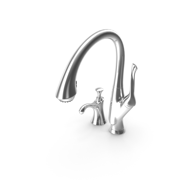 Brizo Belo Faucet And Dispenser PNG & PSD Images