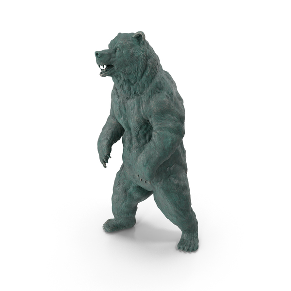 Bronze Bear Statue Old PNG & PSD Images Bronze Bear Statue Old PNG & PSD Images