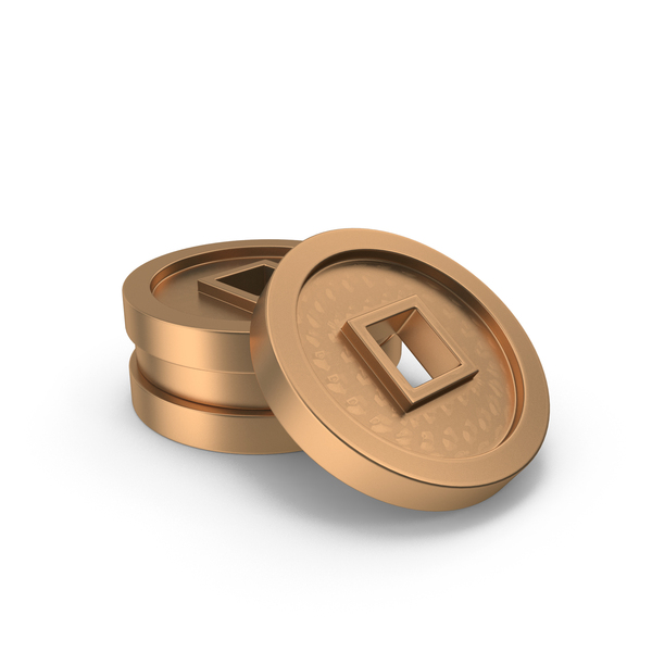 Bronze Chinese Coins PNG & PSD Images Bronze Chinese Coins PNG & PSD Images