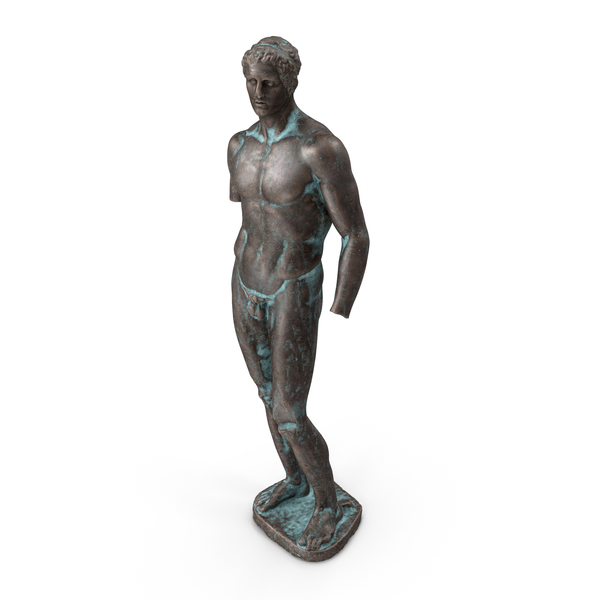 Bronze Daochos Statue Outdoor PNG & PSD Images Bronze Daochos Statue Outdoor PNG & PSD Images
