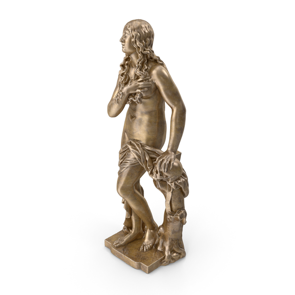 Woman: Bronze Mary Magdalene Statue PNG & PSD Images Woman: Bronze Mary Magdalene Statue PNG & PSD Images