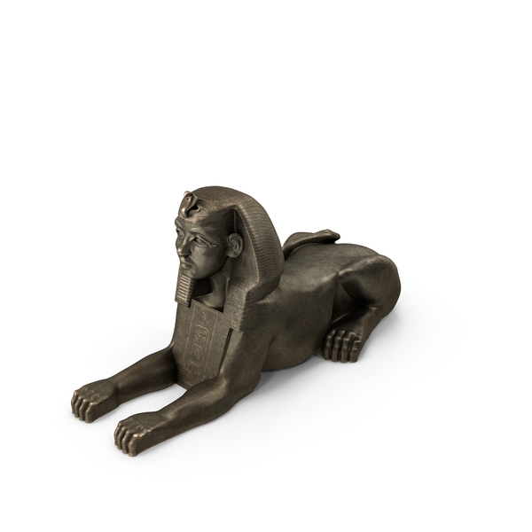Bronze Sphinx Statue PNG & PSD Images