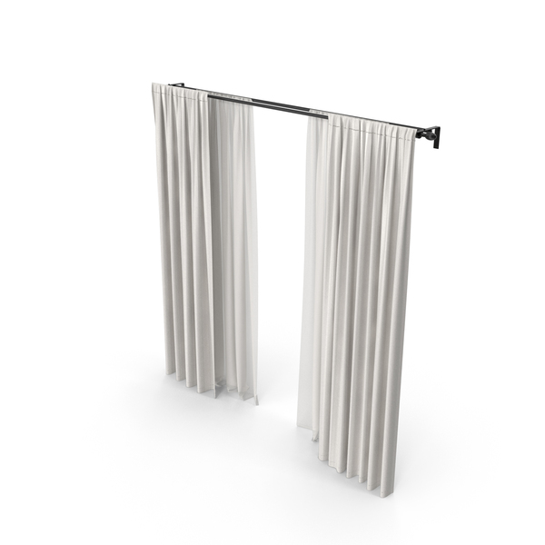 Curtain: Brown Curtains With Tulle PNG & PSD Images Curtain: Brown Curtains With Tulle PNG & PSD Images