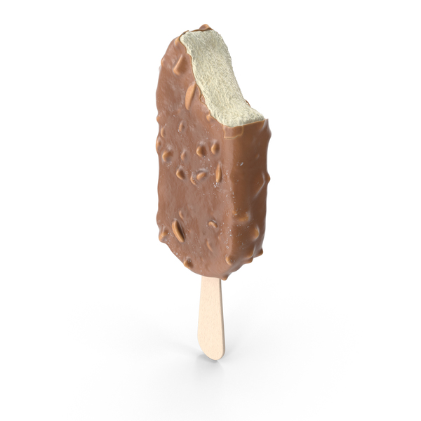 Brown Ice Cream On A Stick Bitten PNG Images & PSDs for Download ...