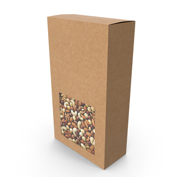 Food Container: Brown Paper Box With Mix Nuts PNG & PSD Images Food Container: Brown Paper Box With Mix Nuts PNG & PSD Images