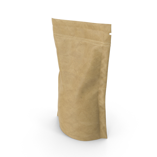 Brown Paper Vacuum Sealed  Bag PNG & PSD Images