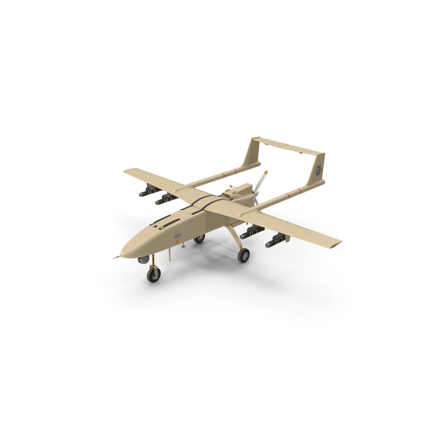 Brown UAV Without Markings PNG & PSD Images