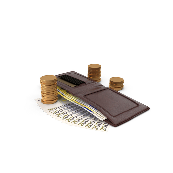 Banknote: Brown Wallet Bill Euro 200 Money Coins PNG & PSD Images Banknote: Brown Wallet Bill Euro 200 Money Coins PNG & PSD Images