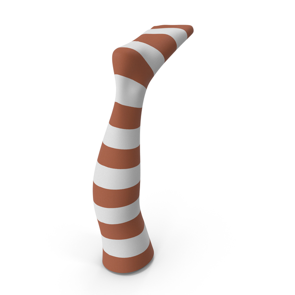 Socks: Brown & White Right Striped Sock PNG & PSD Images Socks: Brown & White Right Striped Sock PNG & PSD Images