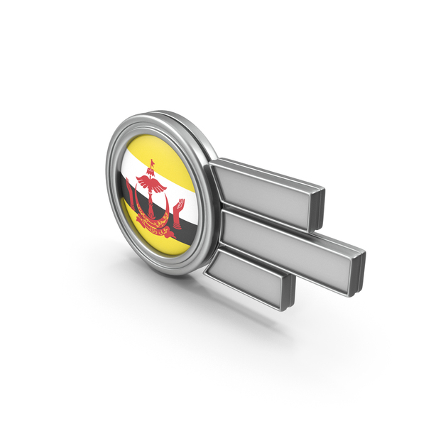 Brunei Flag Badge PNG & PSD Images Brunei Flag Badge PNG & PSD Images