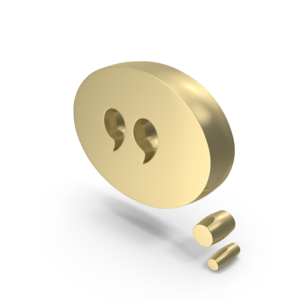 Speech Balloon: Bubble Cloud Chat Gold Quotes PNG & PSD Images Speech Balloon: Bubble Cloud Chat Gold Quotes PNG & PSD Images