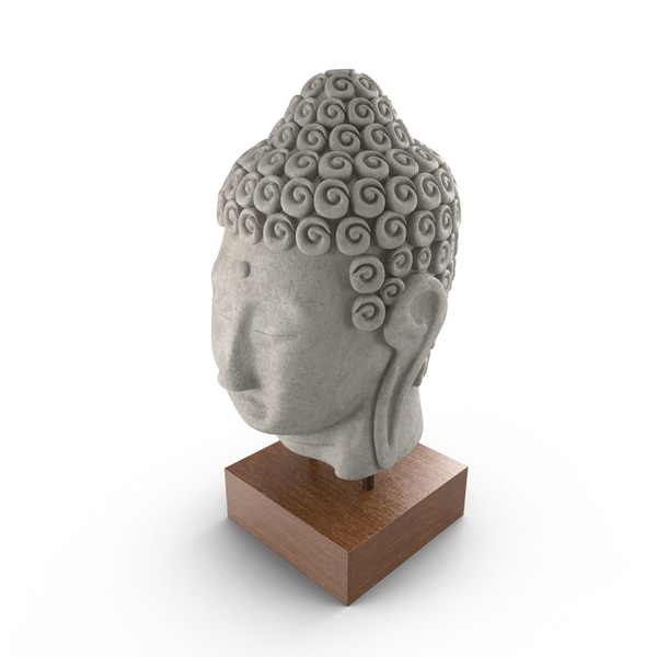 Buddha Head Statue PNG & PSD Images