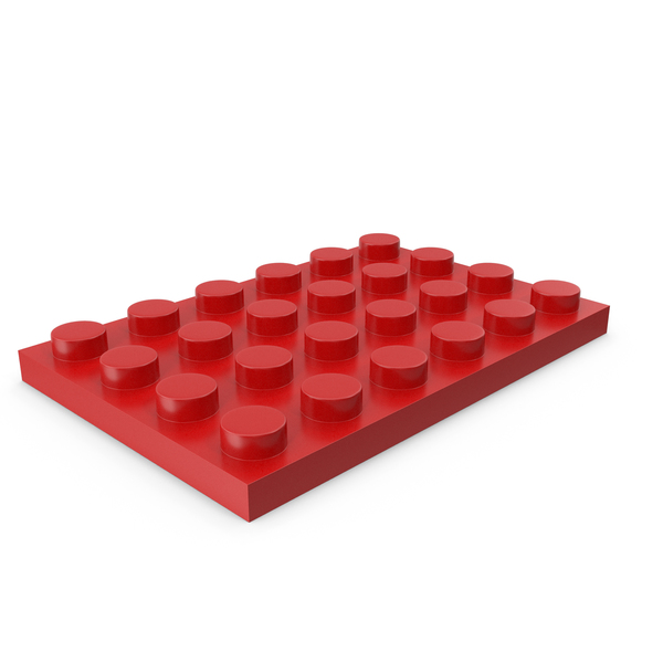 Lego: Building Toy Brick 4x6 PNG & PSD Images