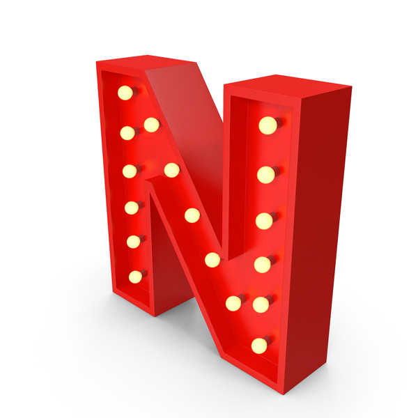 Holder: Bulb Letter N PNG & PSD Images Holder: Bulb Letter N PNG & PSD Images