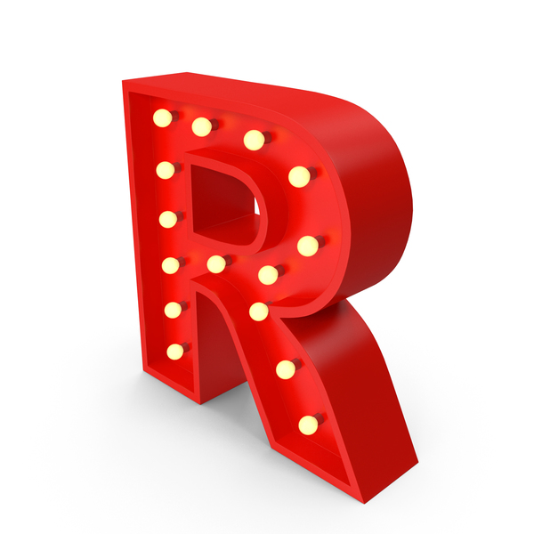 Holder: Bulb Letter R PNG & PSD Images Holder: Bulb Letter R PNG & PSD Images