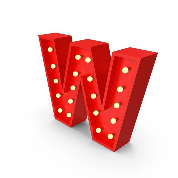 Holder: Bulb Letter W PNG & PSD Images Holder: Bulb Letter W PNG & PSD Images