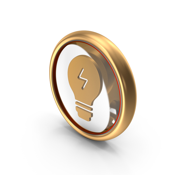Symbols: Bulb Power Thunder Energy Electricity PNG & PSD Images