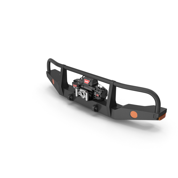 Bullbar Push Bumper Electric Winch WARN EVO10 PNG & PSD Images Bullbar Push Bumper Electric Winch WARN EVO10 PNG & PSD Images